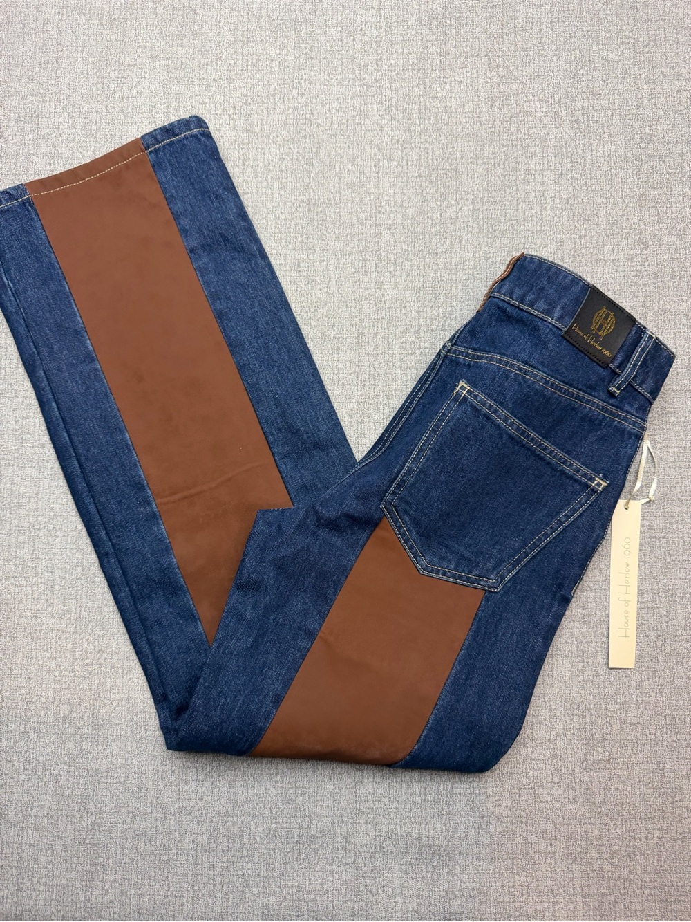 NWT House of Harlow 1960 Inkwash Blue Jeans